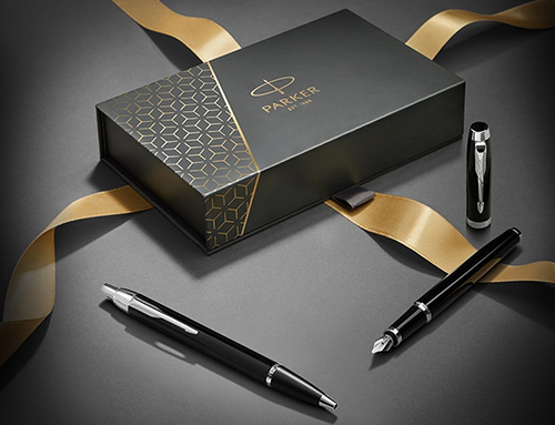Custom-curated branded merchandise gift box example