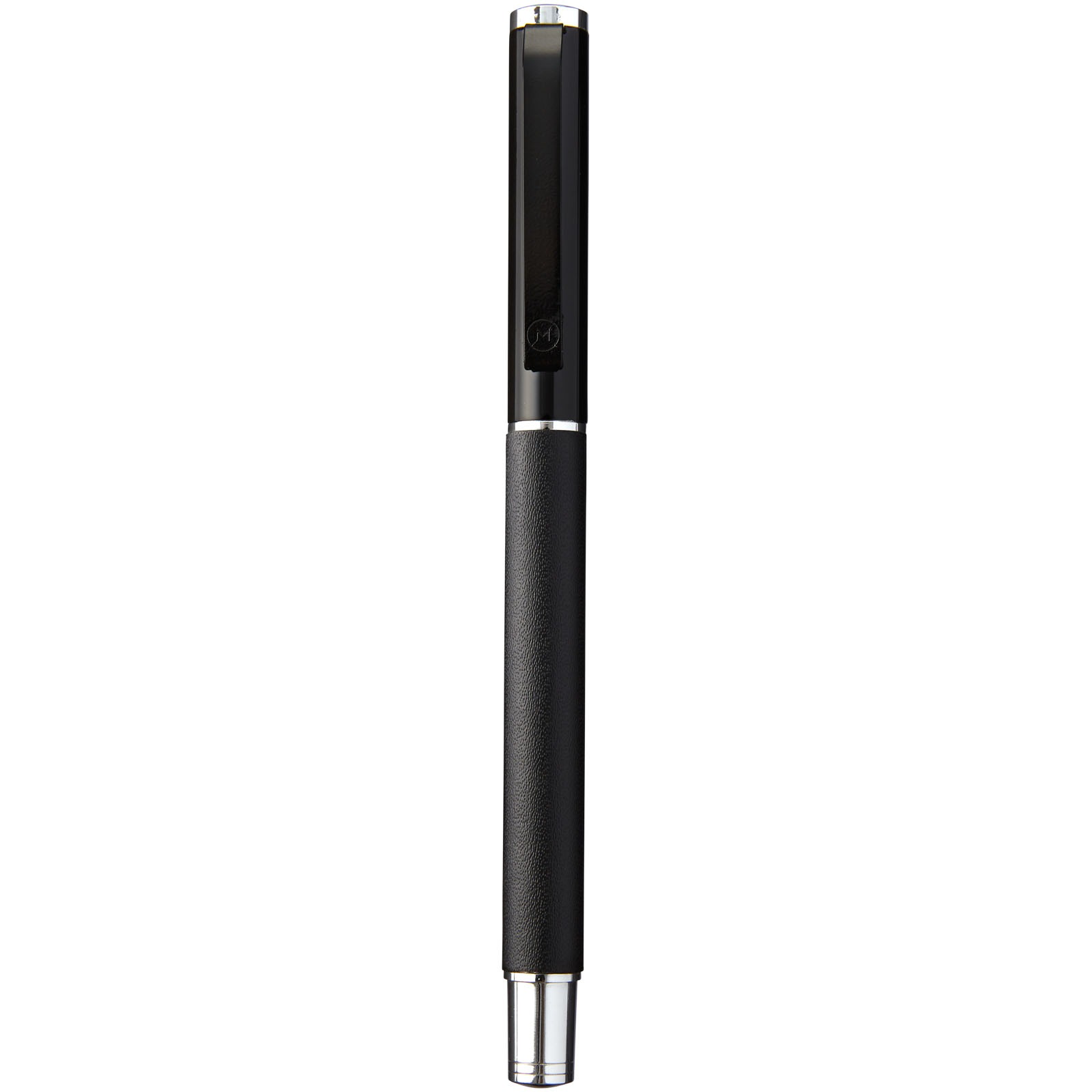 Pedova rollerball pen with leather barrel - JSM Brand Exposure