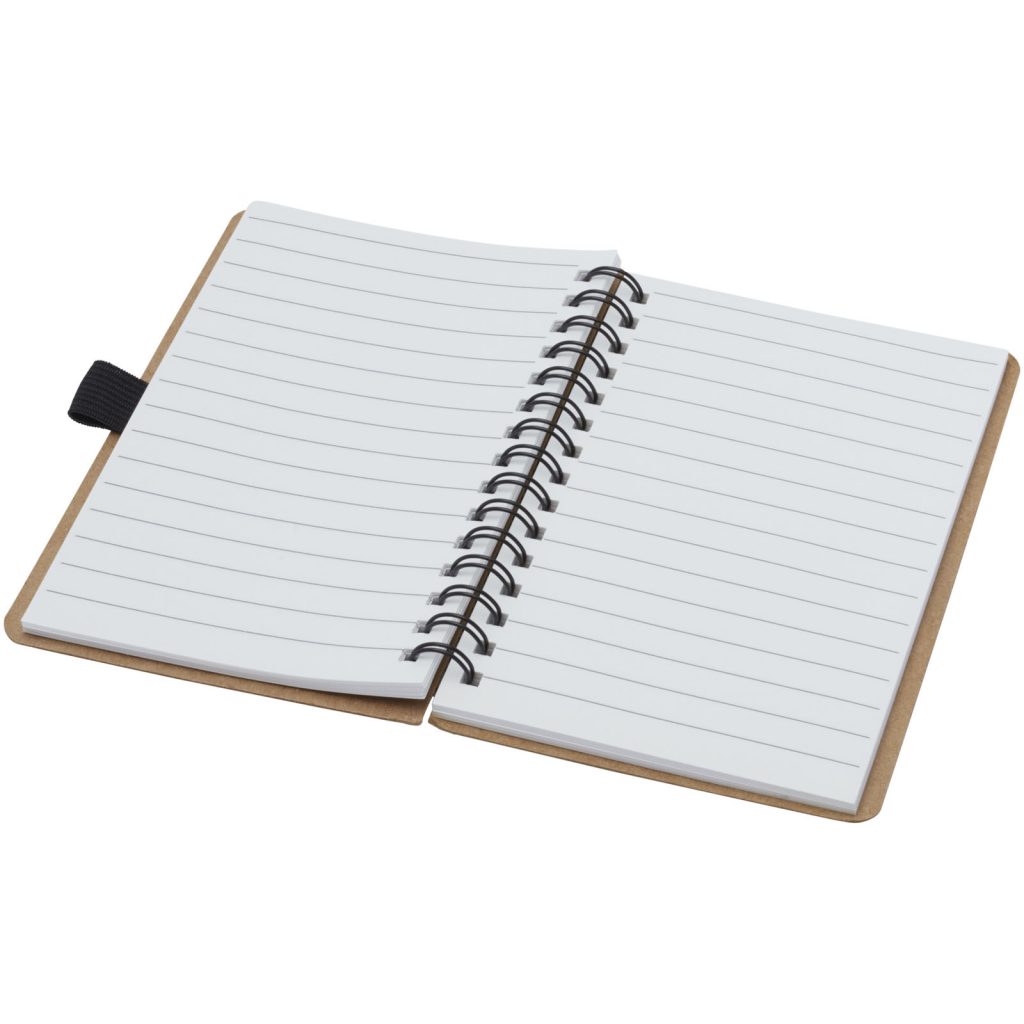 Cobble A6 wire-o recycled cardboard notebook with stone paper - JSM ...