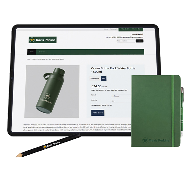Branded procurement merchandise from leading trade brands