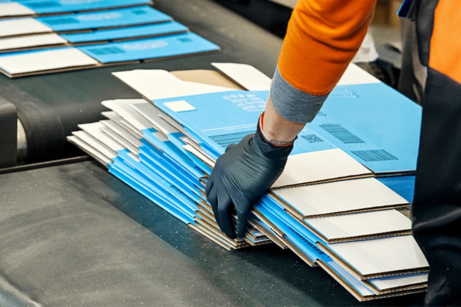Box printing decoration