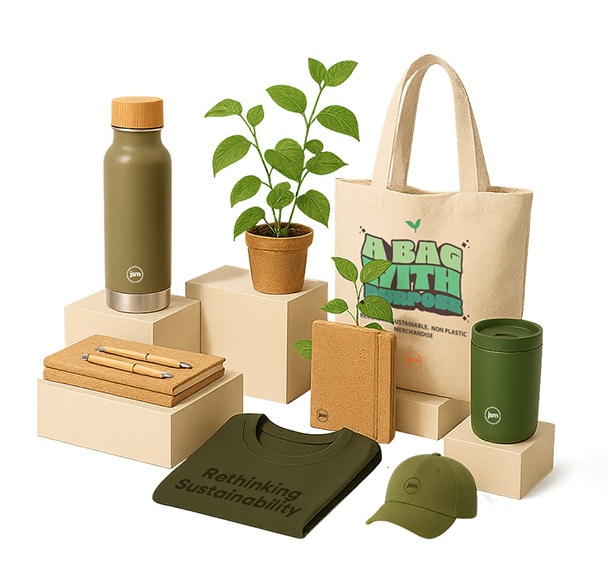 Ethically sourced eco-friendly branded merchandise