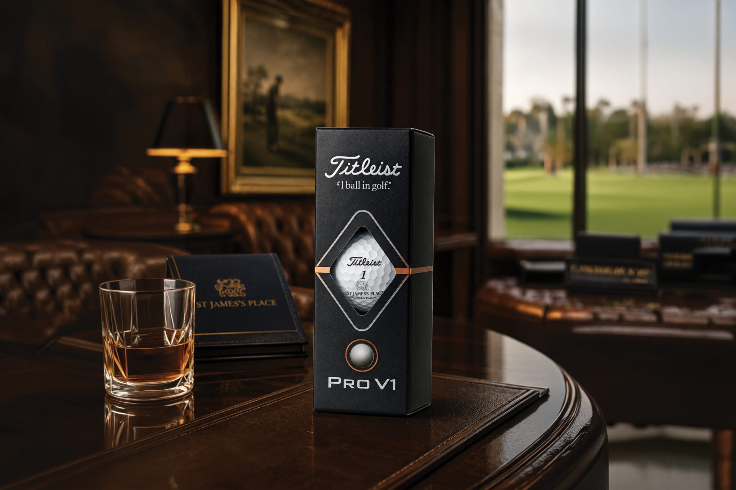 St. James's Place branded golf balls
