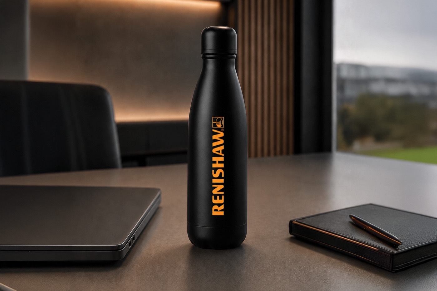 Renishaw branded drinks bottle