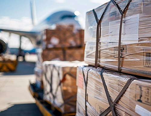 Fast logistics and delivery of branded merchandise