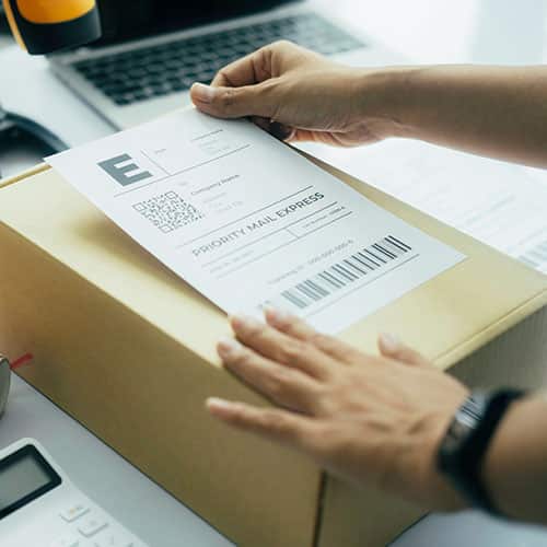 Faster delivery of branded merchandise orders